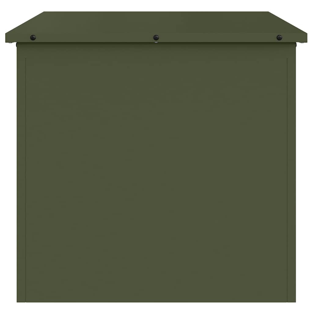 Gartenlagerkissenbox Verzinkter Stahl 55 x 50,5 x 50 cm 117 L