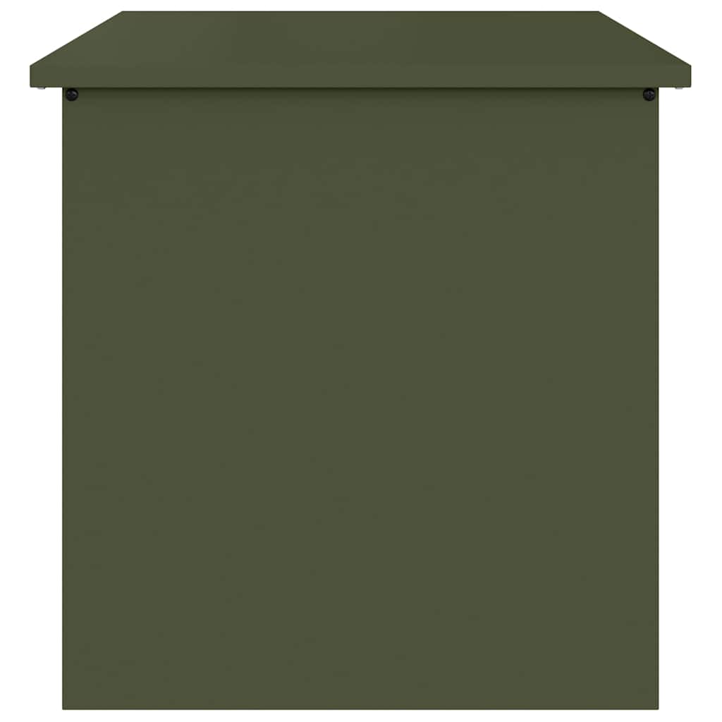 Gartenlagerkissenbox Verzinkter Stahl 55 x 50,5 x 50 cm 117 L