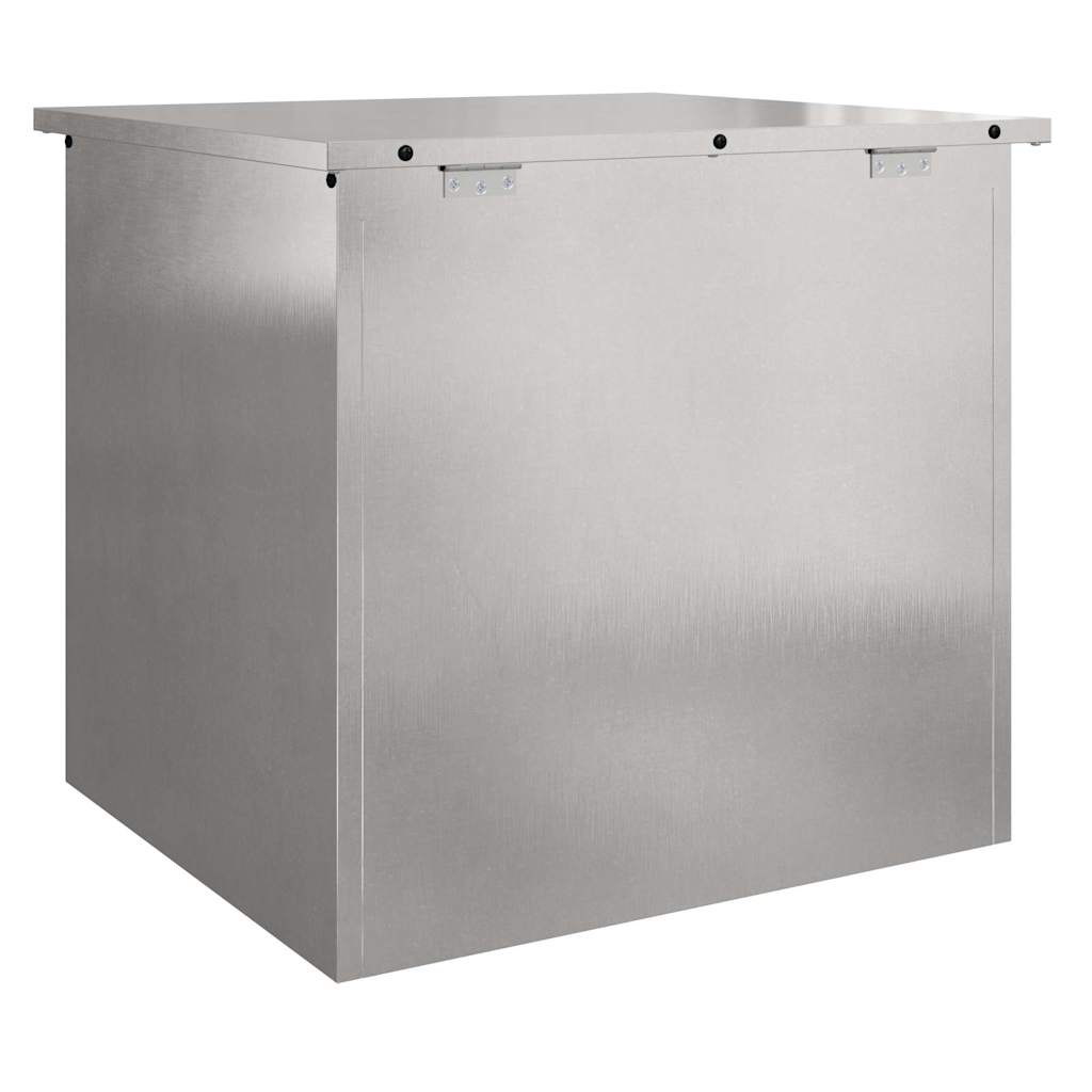 Gartenlagerkissenbox Verzinkter Stahl 55 x 50,5 x 50 cm 117 L