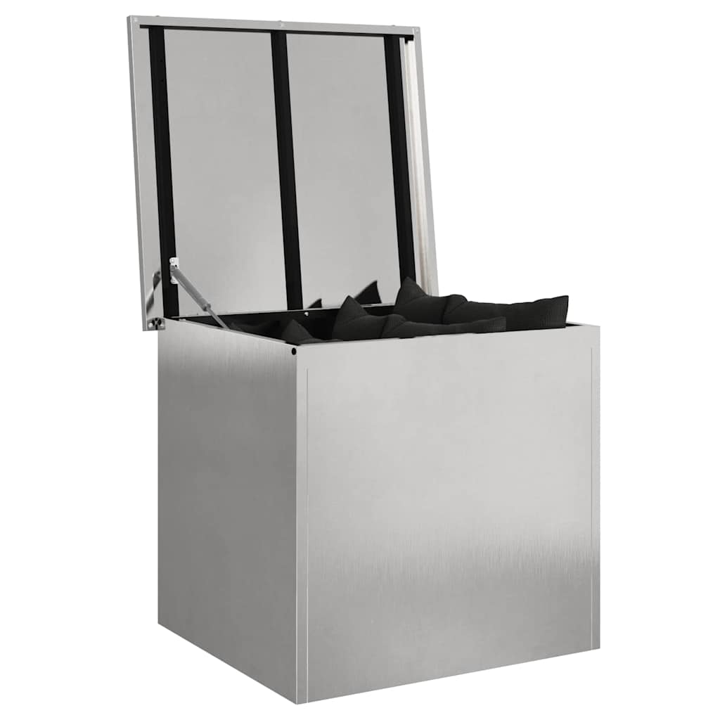 Gartenlagerkissenbox Verzinkter Stahl 55 x 50,5 x 50 cm 117 L