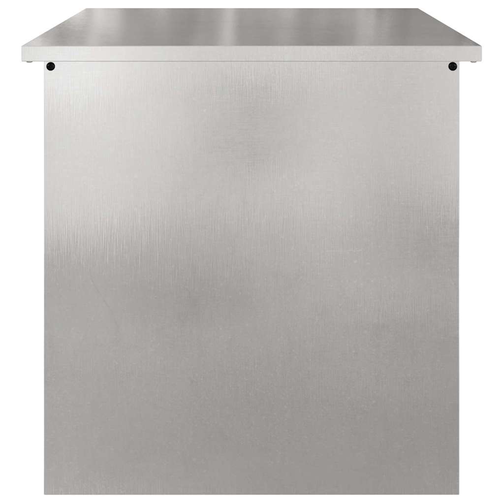 Gartenlagerkissenbox Verzinkter Stahl 55 x 50,5 x 50 cm 117 L