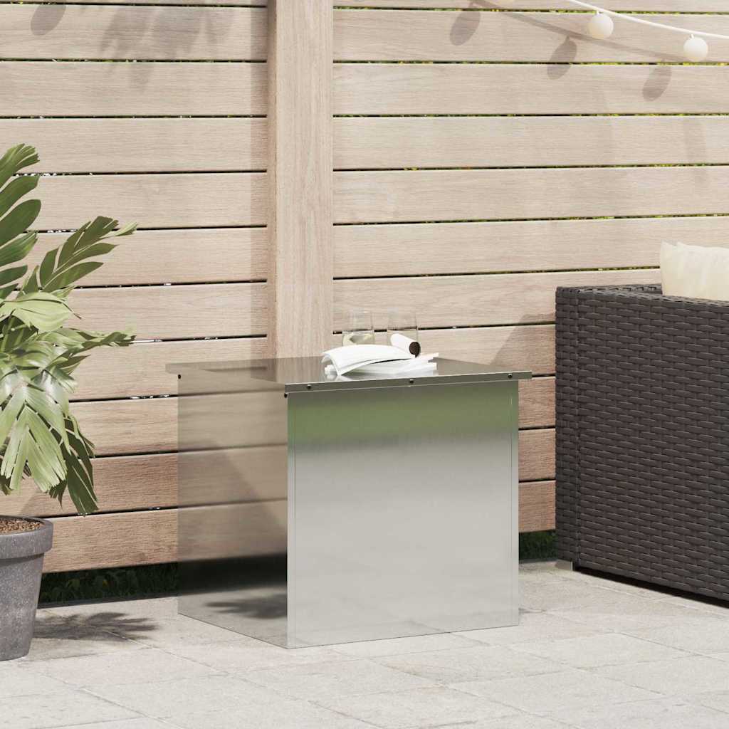 Gartenlagerkissenbox Verzinkter Stahl 55 x 50,5 x 50 cm 117 L