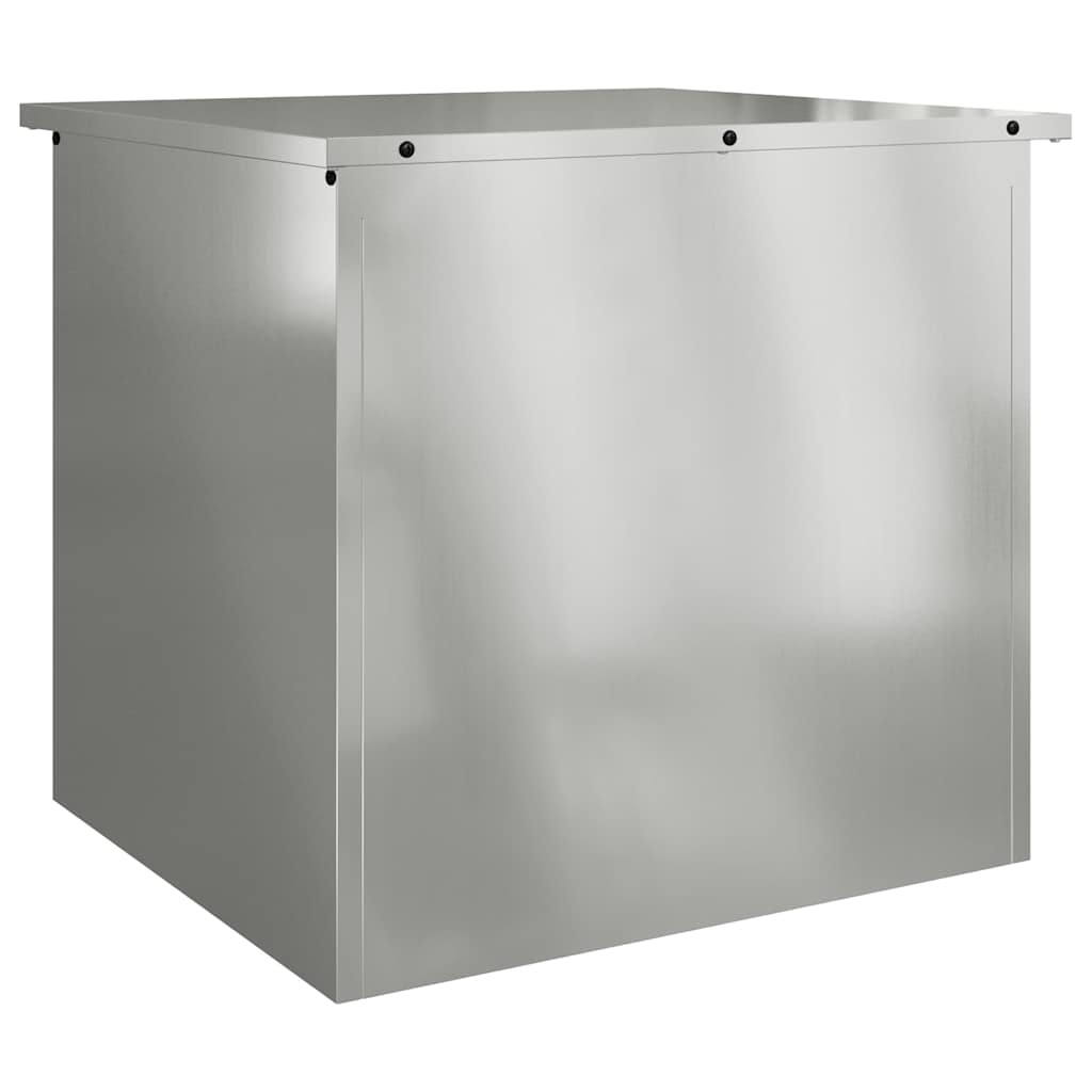 Gartenlagerkissenbox Verzinkter Stahl 55 x 50,5 x 50 cm 117 L