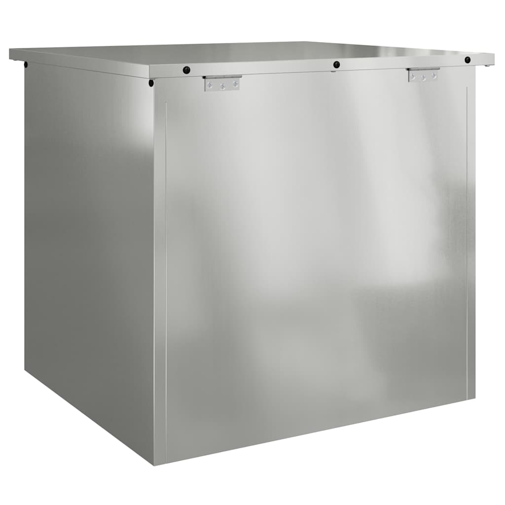 Gartenlagerkissenbox Verzinkter Stahl 55 x 50,5 x 50 cm 117 L