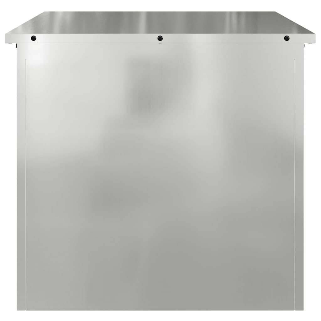 Gartenlagerkissenbox Verzinkter Stahl 55 x 50,5 x 50 cm 117 L