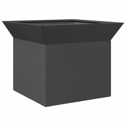 Feuerstelle Schwarz 50 x 50 x 40 cm Stahl