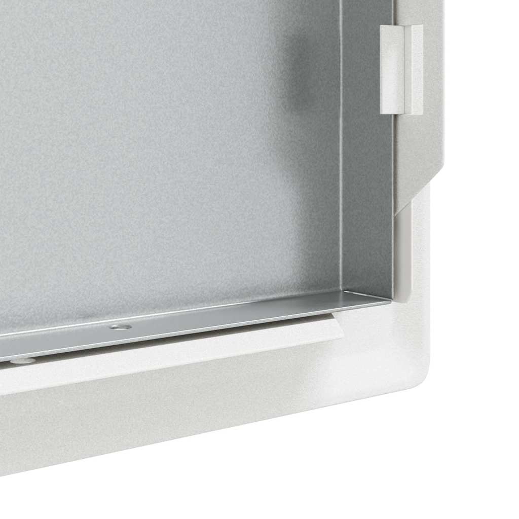 Zugangsklappe Weiß 33,5 x 23 x 3 cm Stahl