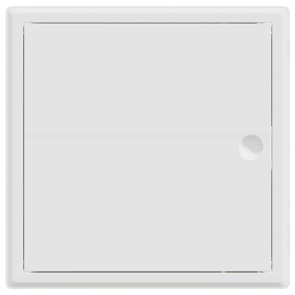 Zugangsklappe Weiß 33 x 33 x 3 cm Stahl