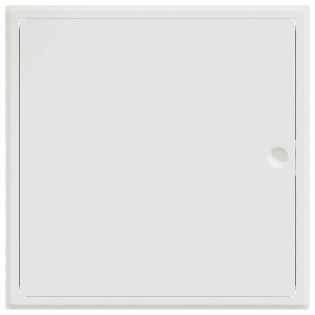 Zugangsklappe Weiß 43 x 43 x 3 cm Stahl