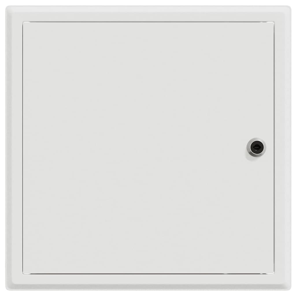 Zugangsklappe Weiß 33 x 33 x 3 cm Stahl