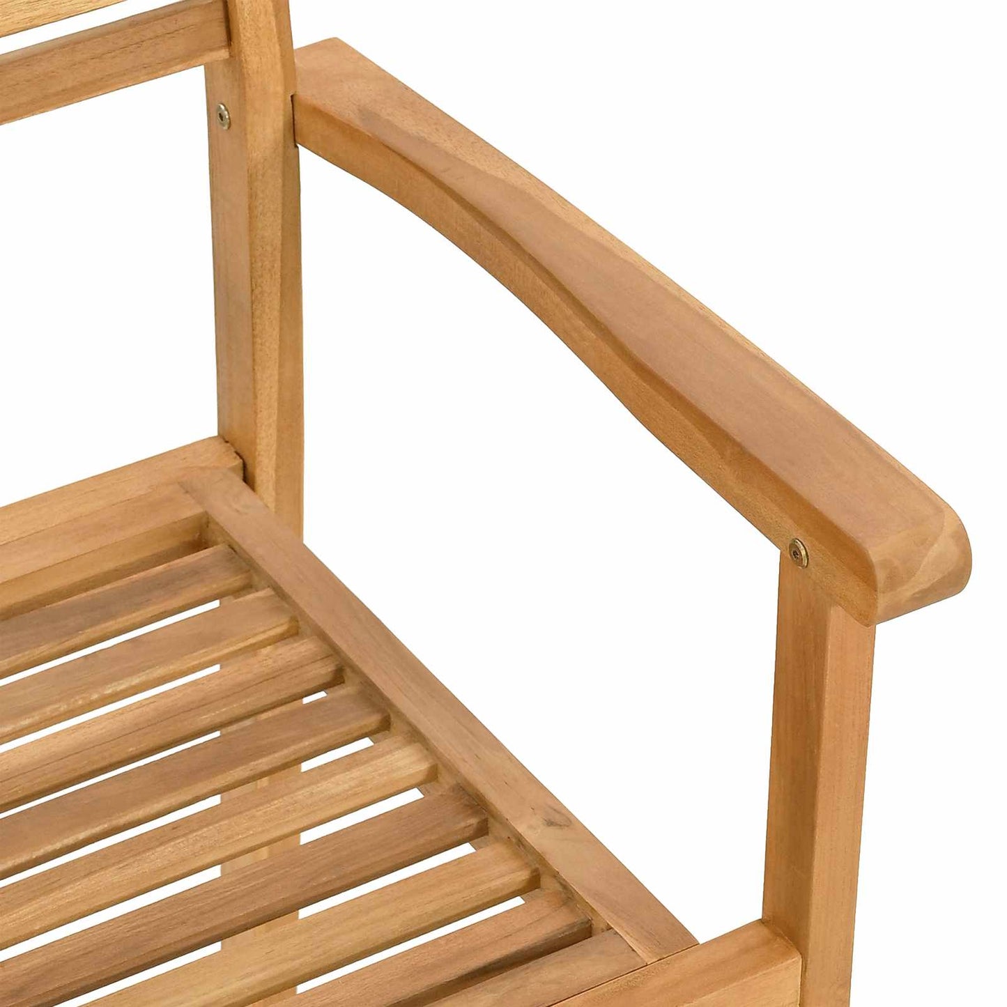 Garten Essgruppe 9 stk. Braun Massivholz Teak