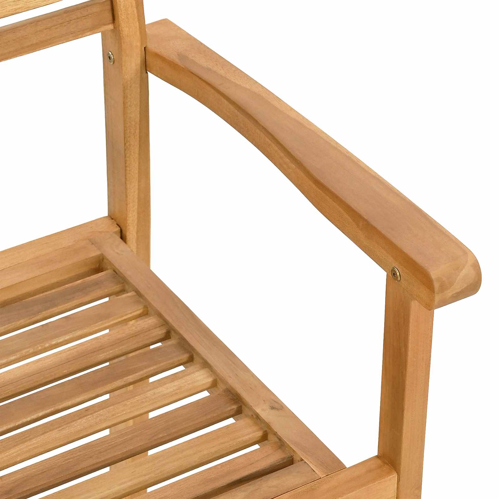 Garten Essgruppe 9 stk. Braun Massivholz Teak