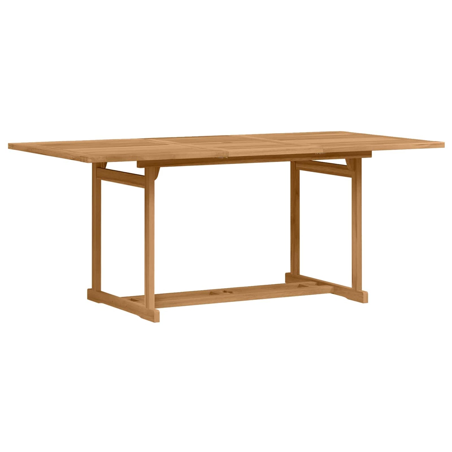 Garten Essgruppe 9 stk. Braun Massivholz Teak