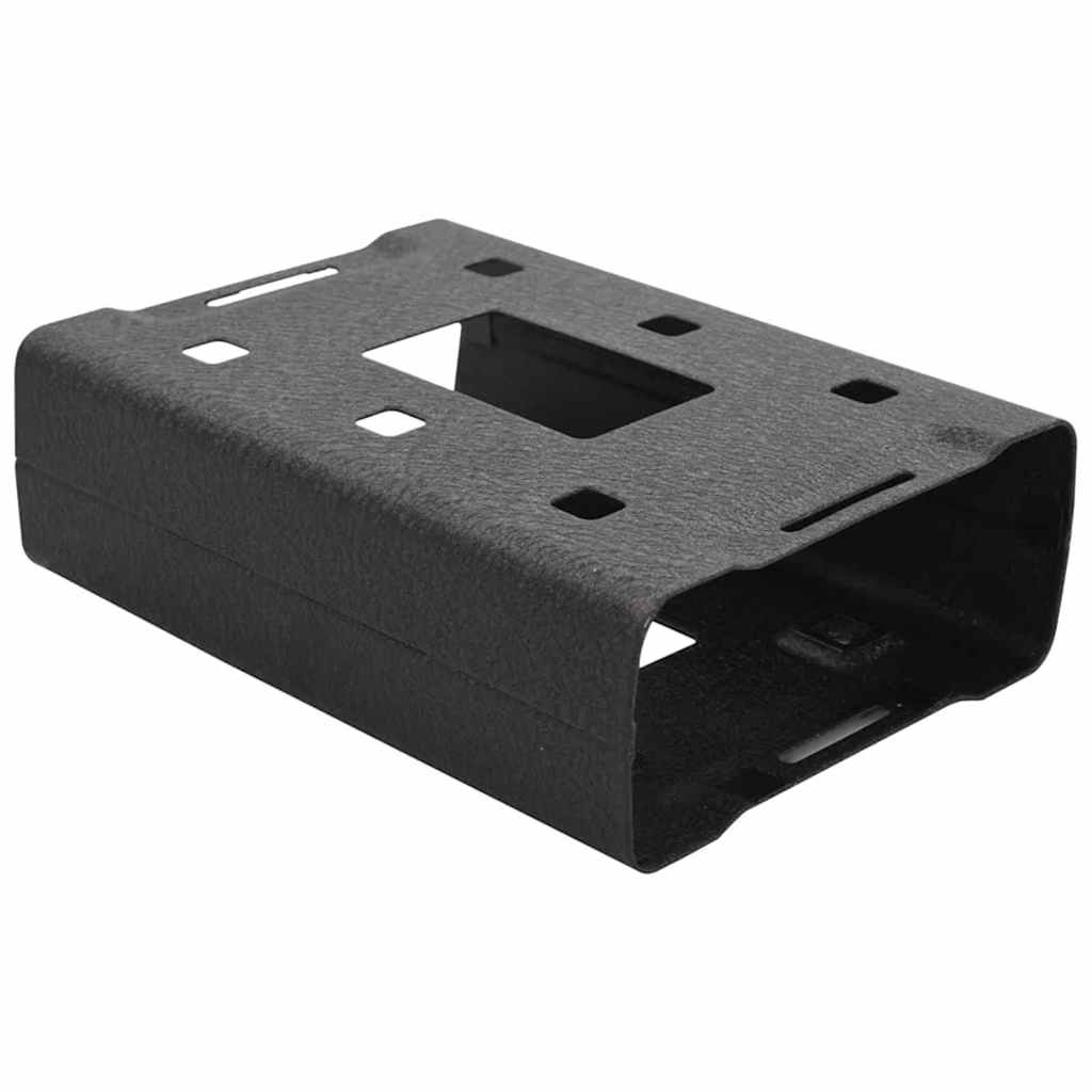 Auto Safe mit Schloss Schwarz 22 x 16 x 7 cm Stahl