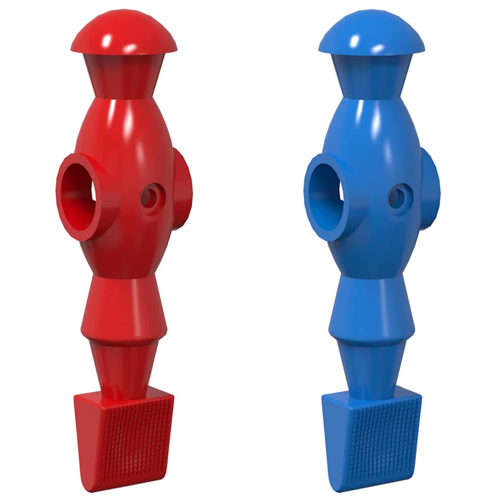 Tischfußball Spieler 22 Stk. Blau und Rot 2,4 x 2,1 x 9,7 cm PP