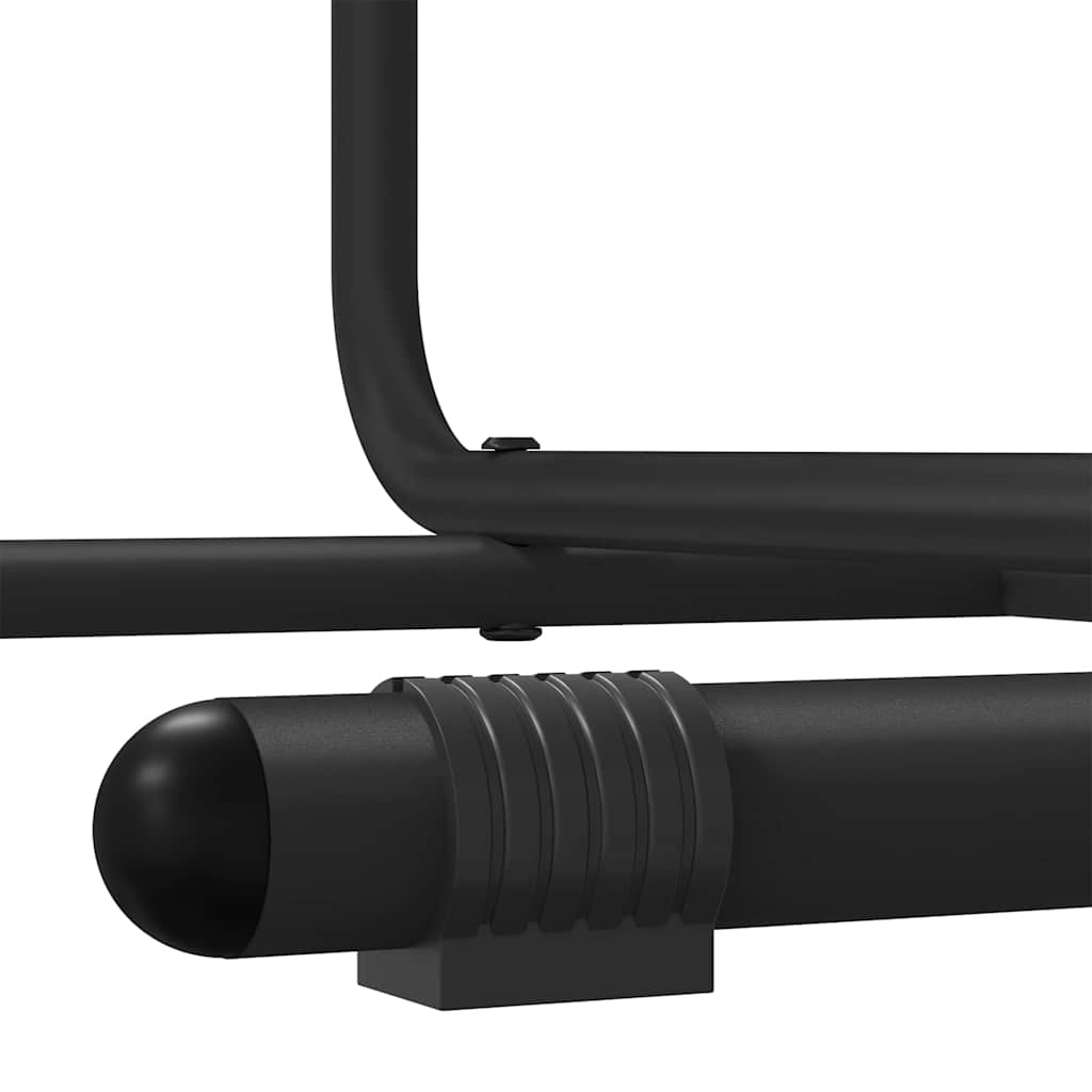 Kleiderständer Schwarz 62 x 48 x 158 cm Stahl