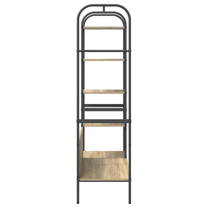 Kleiderständer Braun Eichen-Optik 120 x 44 x 160 cm