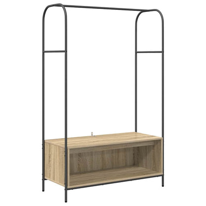 Kleiderständer Braun Eichen-Optik 100 x 44 x 160 cm