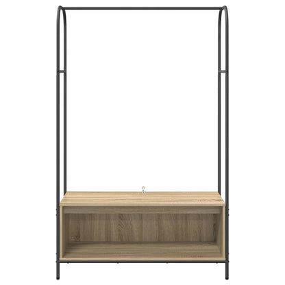 Kleiderständer Braun Eichen-Optik 100 x 44 x 160 cm