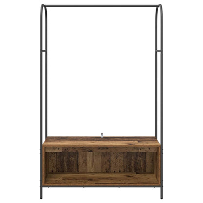 Kleiderständer Braun Eichen-Optik 100 x 44 x 160 cm