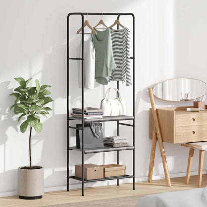 Kleiderständer Grau Sonoma 60 x 30 x 171 cm Holzwerkstoff