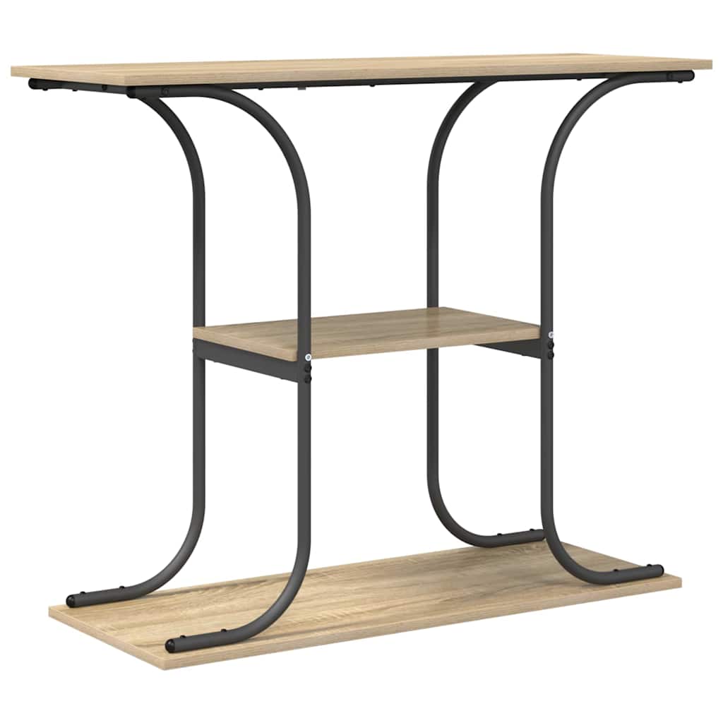 Konsolentisch Sonoma-Eiche 101 x 35 x 80,5 cm Holzwerkstoff