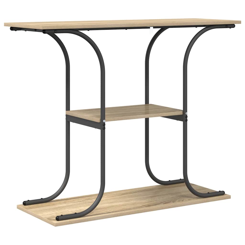 Konsolentisch Sonoma-Eiche 101 x 35 x 80,5 cm Holzwerkstoff
