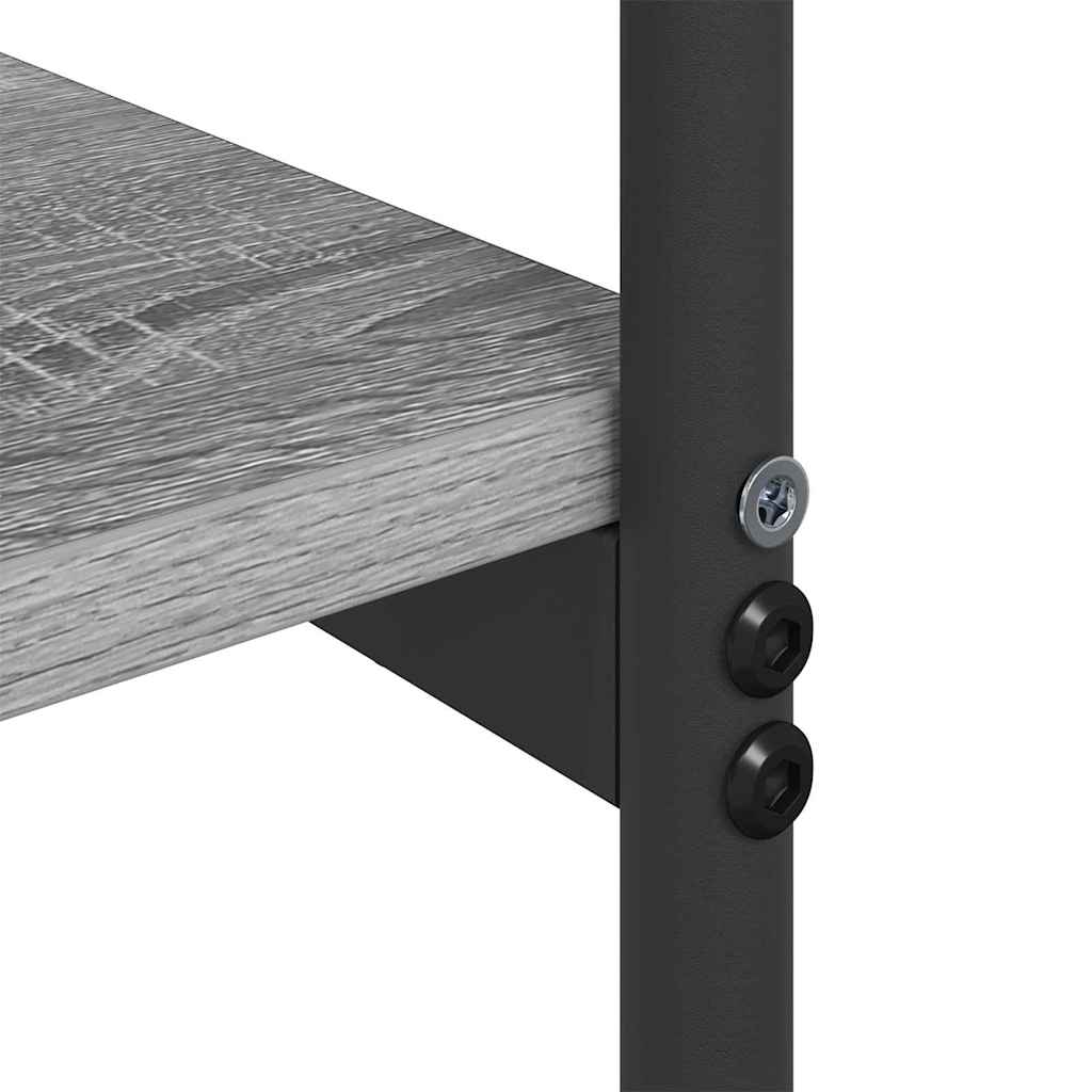 Konsolentisch Sonoma-Grau 101 x 35 x 80,5 cm Holzwerkstoff