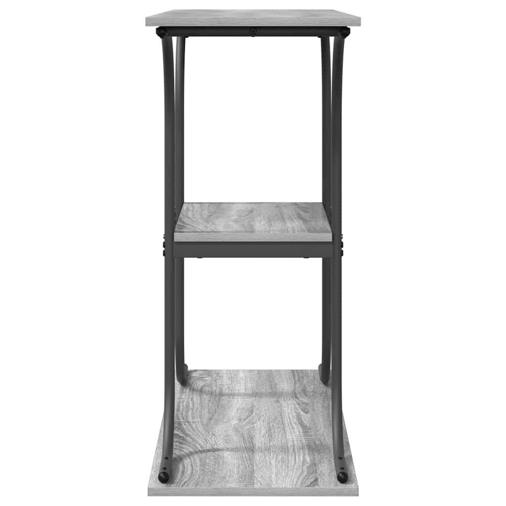 Konsolentisch Sonoma-Grau 101 x 35 x 80,5 cm Holzwerkstoff