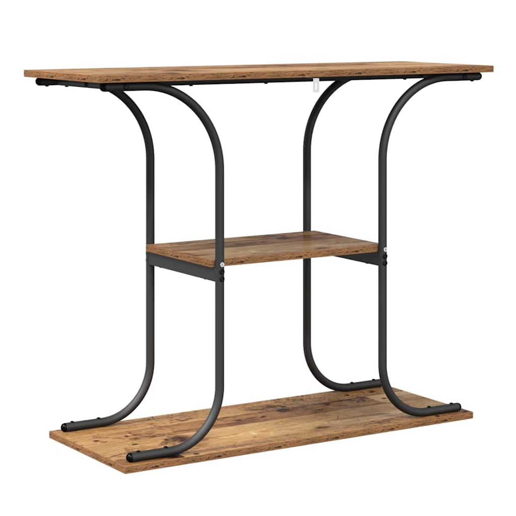 Konsolentisch Altholz 101 x 35 x 80,5 cm Holzwerkstoff
