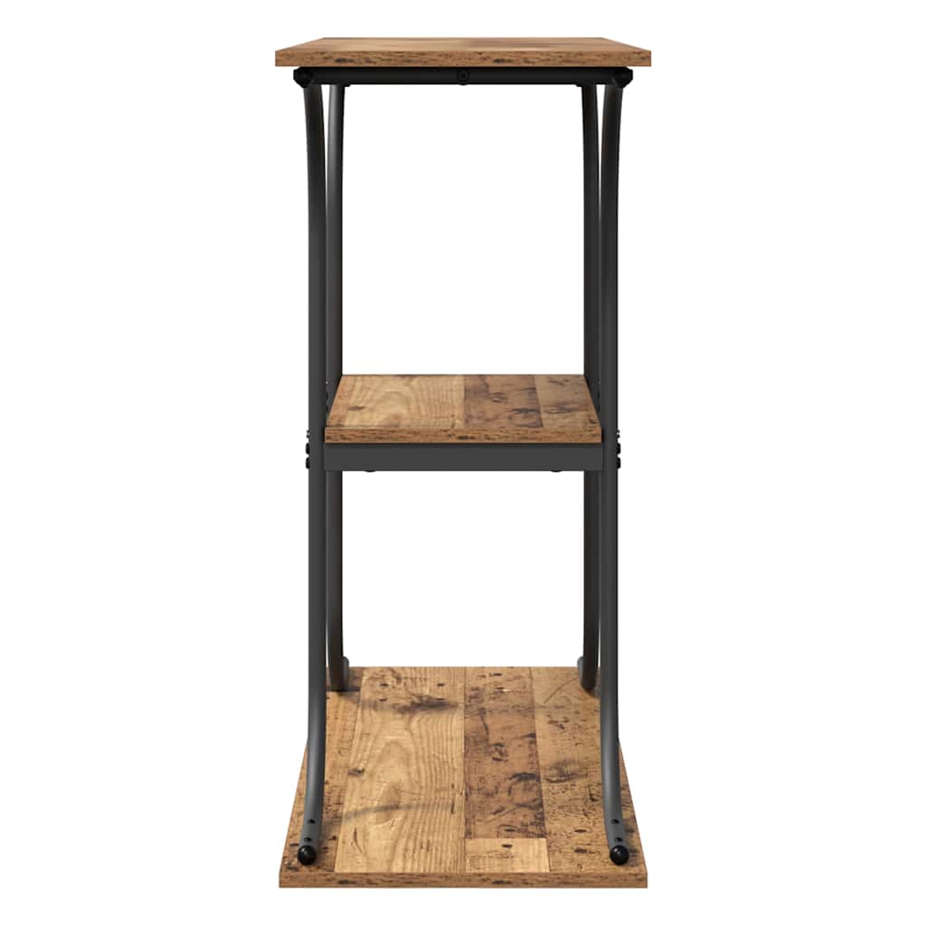 Konsolentisch Altholz 101 x 35 x 80,5 cm Holzwerkstoff