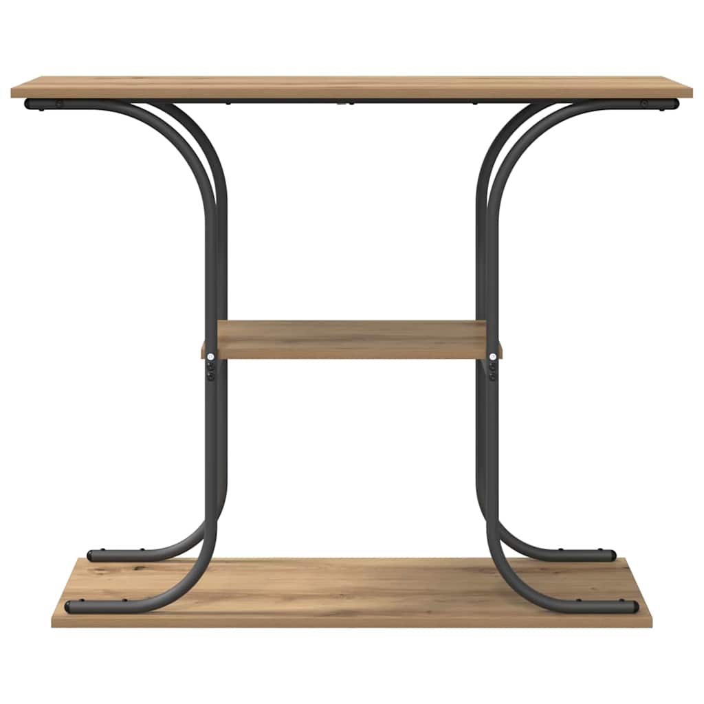 Konsolentisch Artisan-Eiche 101 x 35 x 80,5 cm Holzwerkstoff