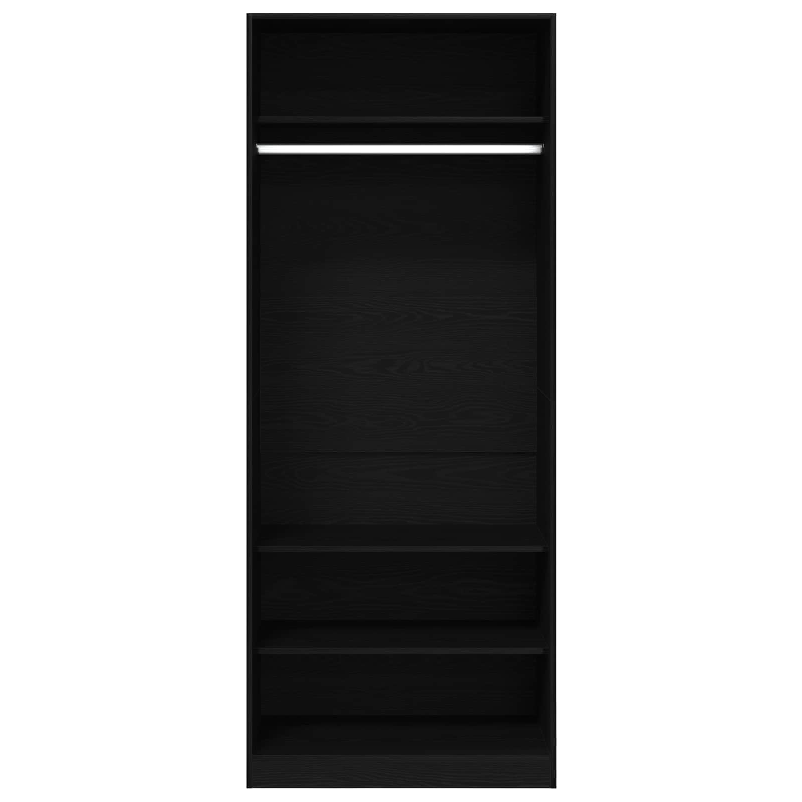 Kleiderschrank Artisan-Eiche 80 x 50 x 200 cm Holzwerkstoff