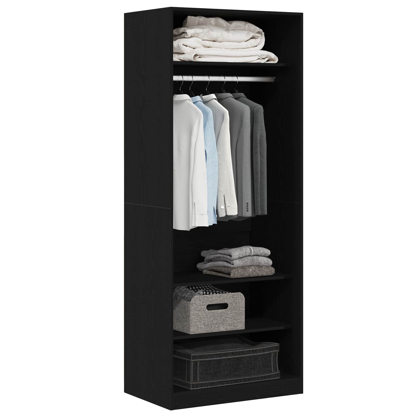 Kleiderschrank Artisan-Eiche 80 x 50 x 200 cm Holzwerkstoff