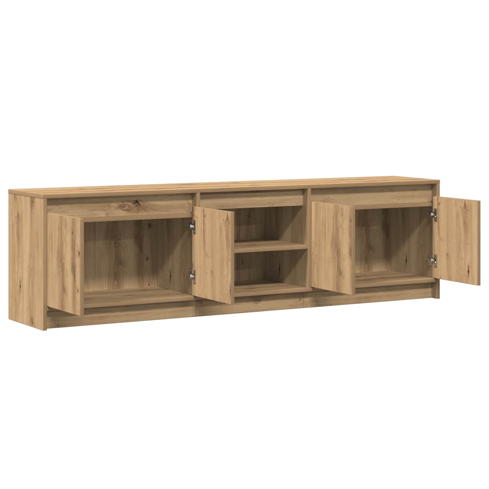 TV-Einheiten 180 x 34 x 50 cm Braun Holzwerkstoff