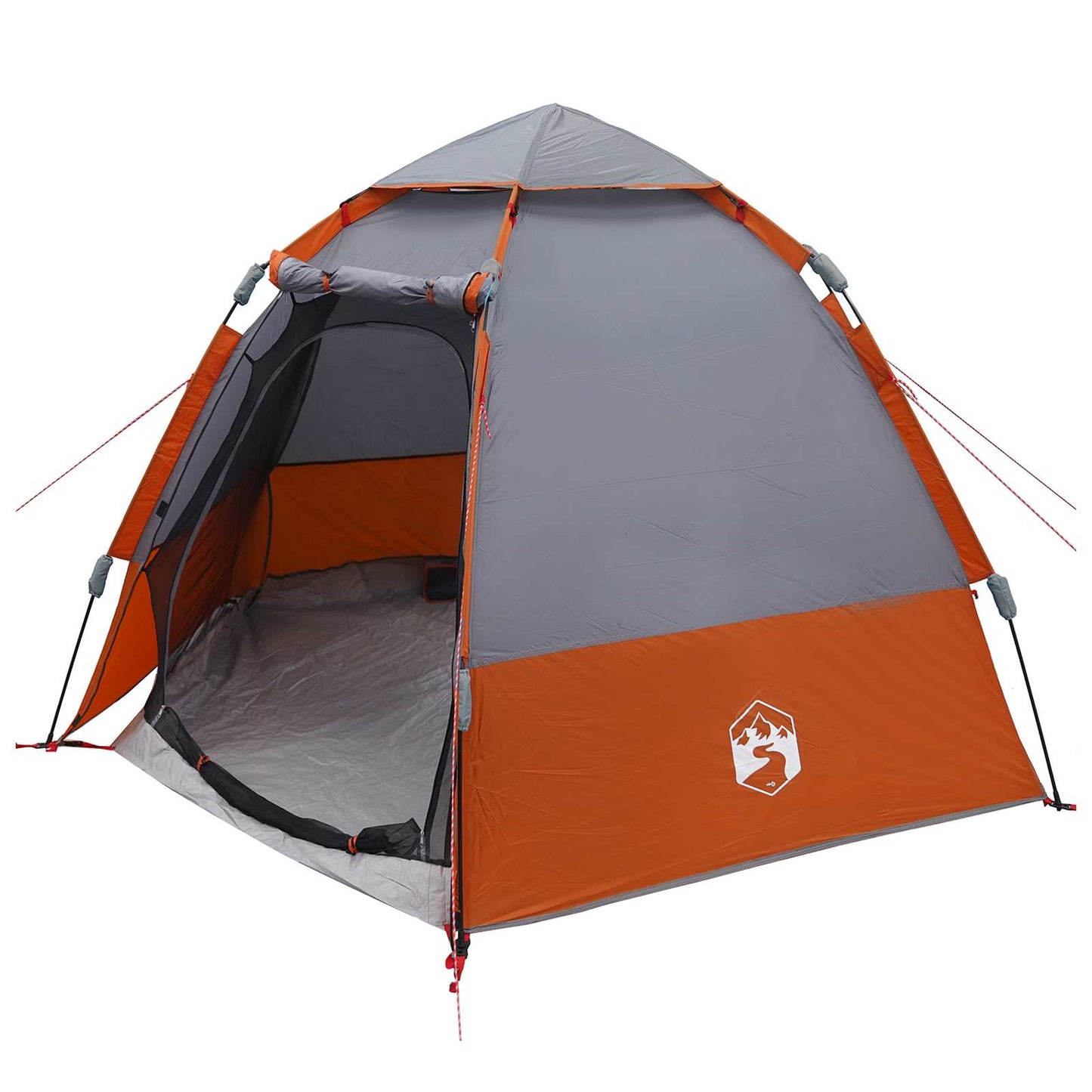 Schnellmontagezelt mit Regenhaube für 4 Personen 185T Polyester