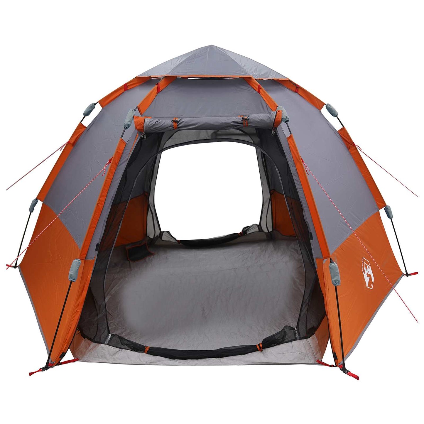 Schnellmontagezelt mit Regenhaube für 4 Personen 185T Polyester