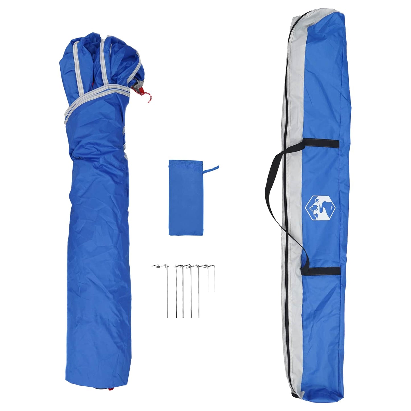 Sofortzelt für 4 Personen mit Schnellverschluss Azure Blau