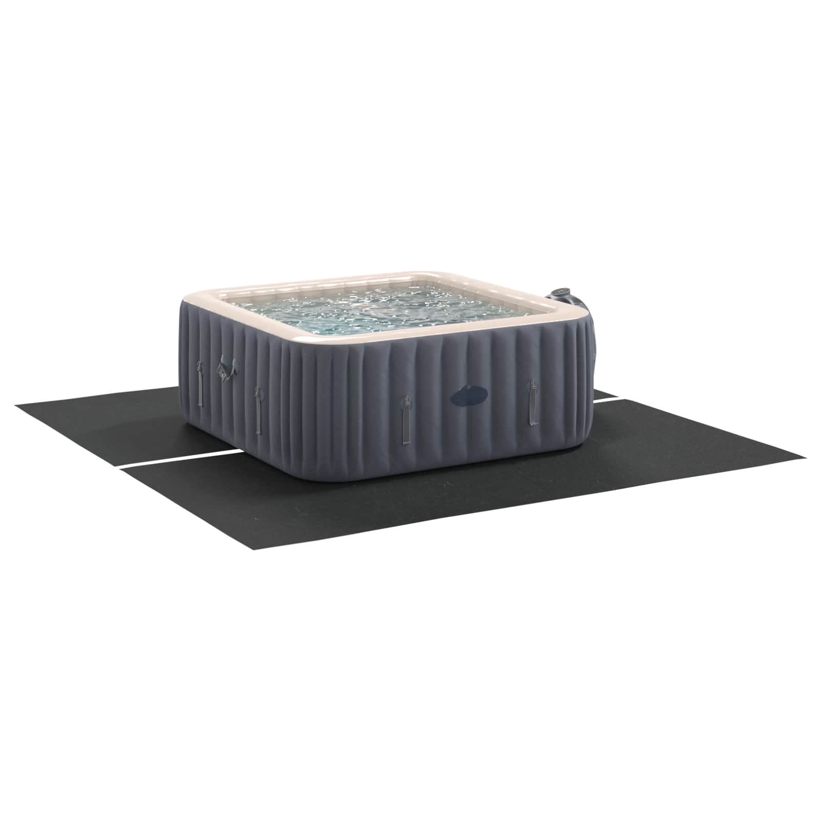 Bodenfolie für Pools 274 x 274 x 0,1 cm Vliesstoff