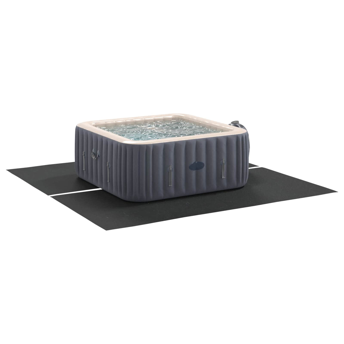 Bodenfolie für Pools 274 x 274 x 0,1 cm Vliesstoff