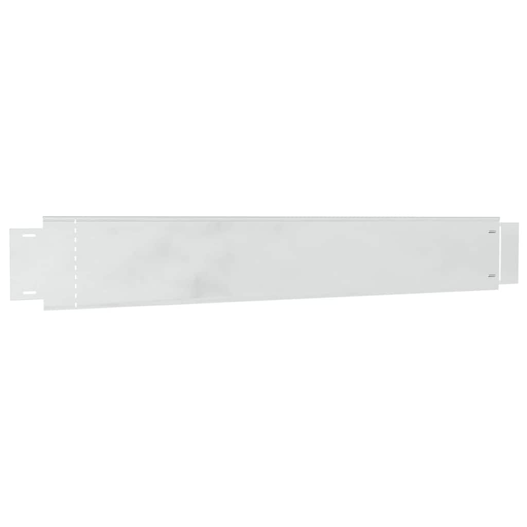 Rasenzaun Galvanisierte Farbe 100 x 14 x 0.07 cm