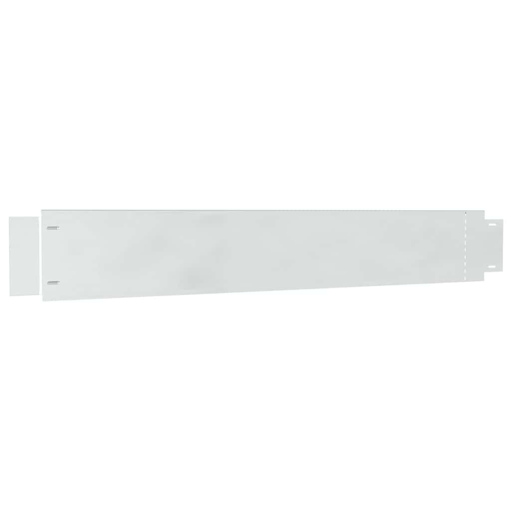 Rasenzaun Galvanisierte Farbe 100 x 14 x 0.07 cm