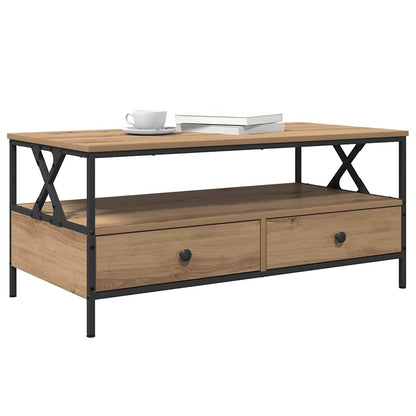 Couchtisch Artisan-Eiche 100 x 51 x 45 cm Holzwerkstoff