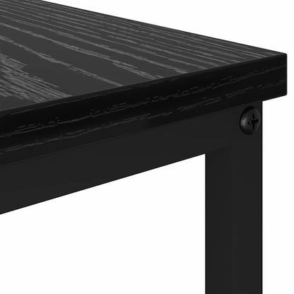 Couchtisch Schwarz Eichen-Optik 100 x 51 x 45 cm Holzwerkstoff