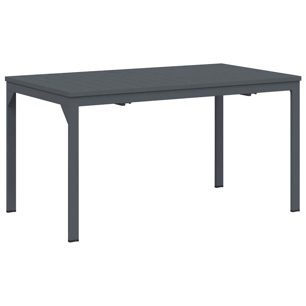 Garten Essgruppe 7 stk. Schwarz Poly-Rattan