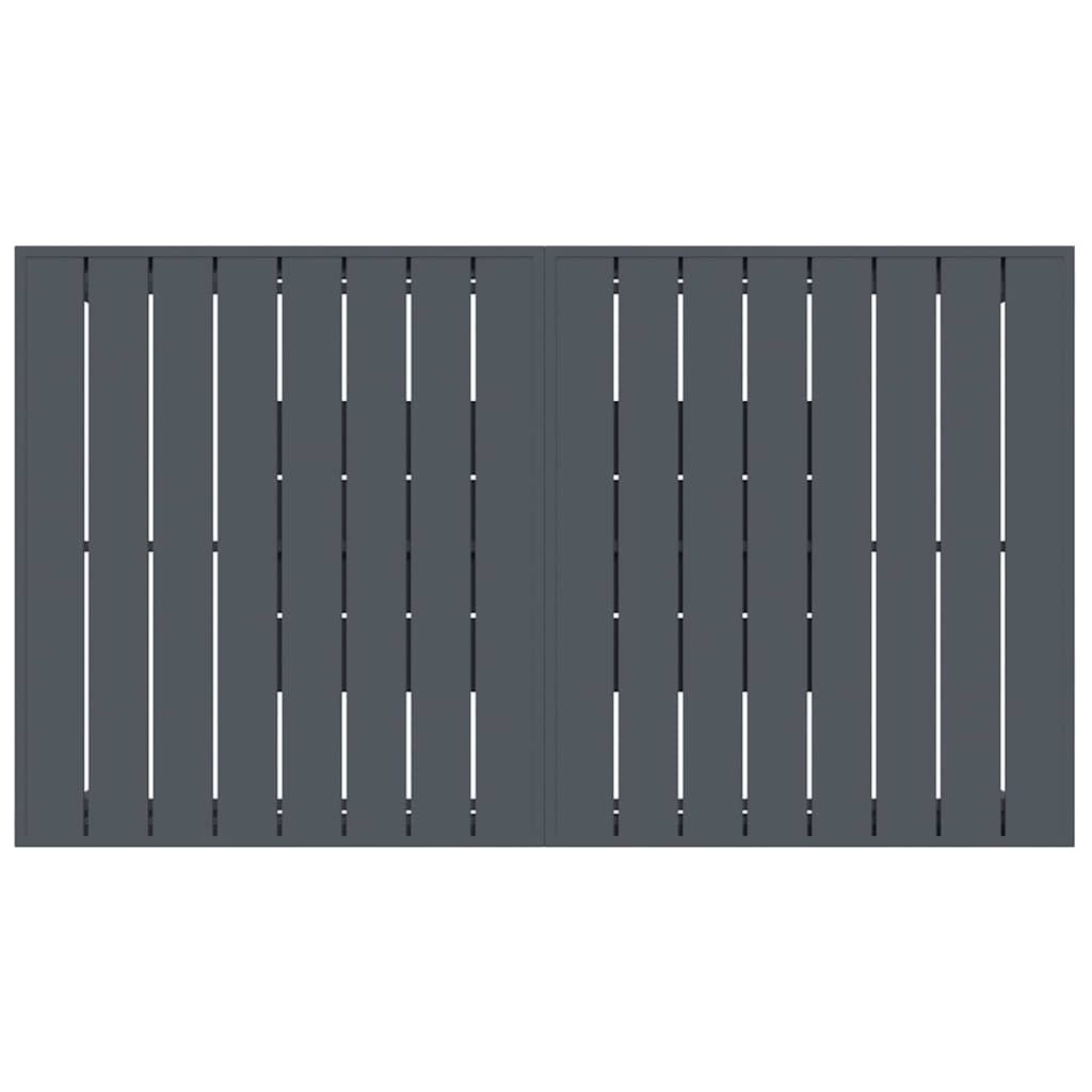 Garten Essgruppe 7 stk. Schwarz Poly-Rattan