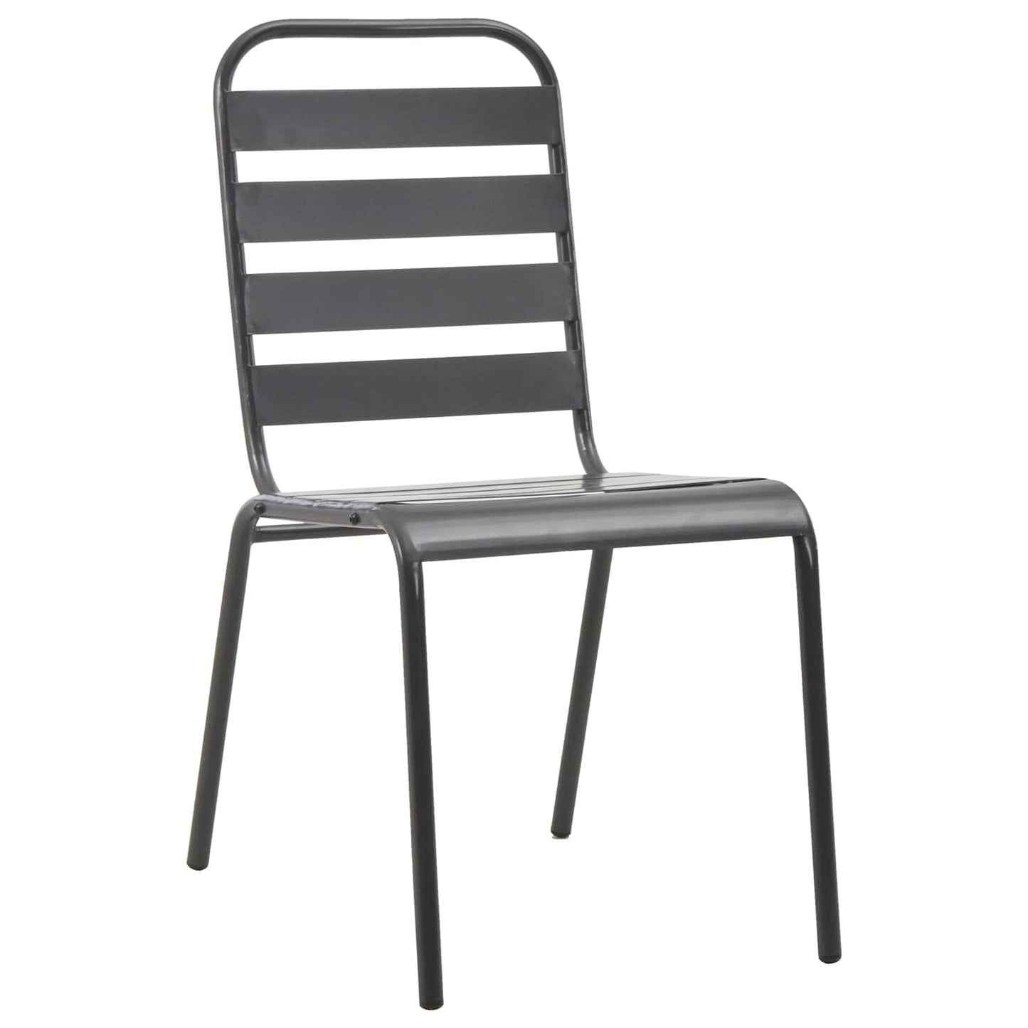 Garten Essgruppe 9 pcs Anthrazit Pulverbeschichteter Stahl
