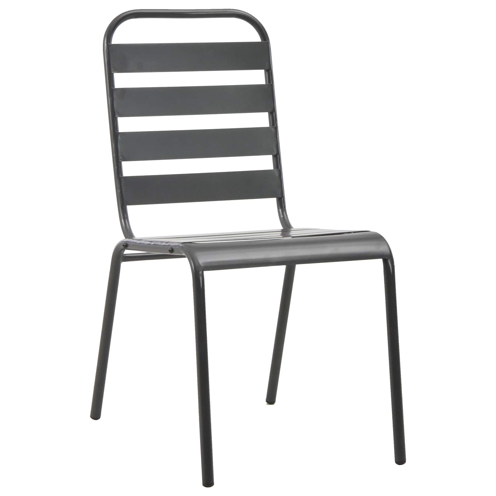 Garten Essgruppe 9 pcs Anthrazit Pulverbeschichteter Stahl