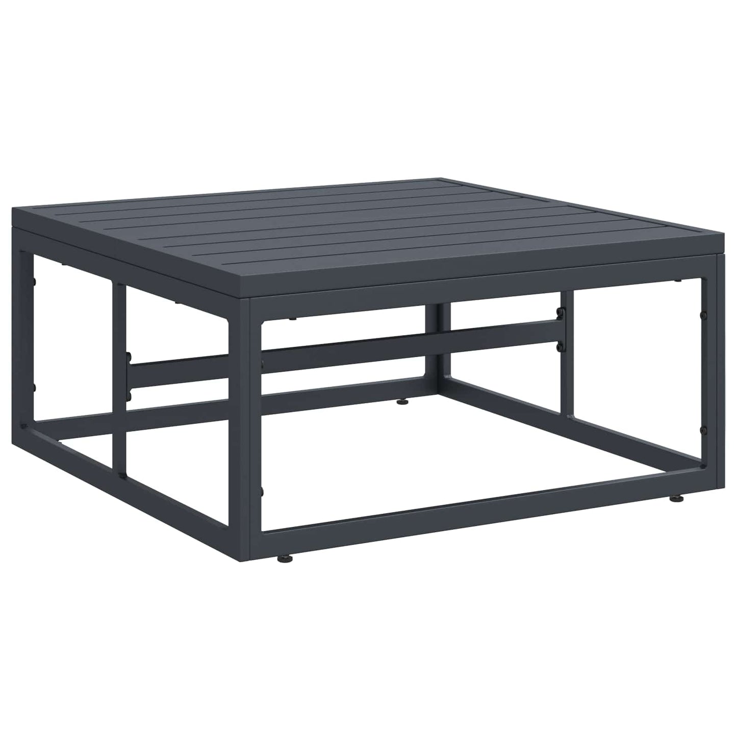 Gartensofa-set 8 stk. Schwarz Stahl