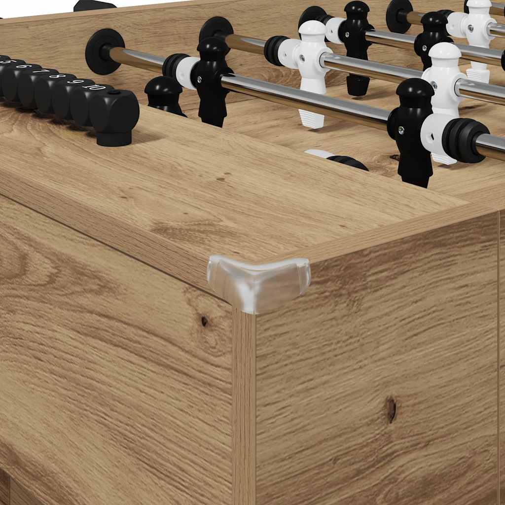 Tischfußballtisch Artisan-Eiche 146,5 x 74 x 85 cm